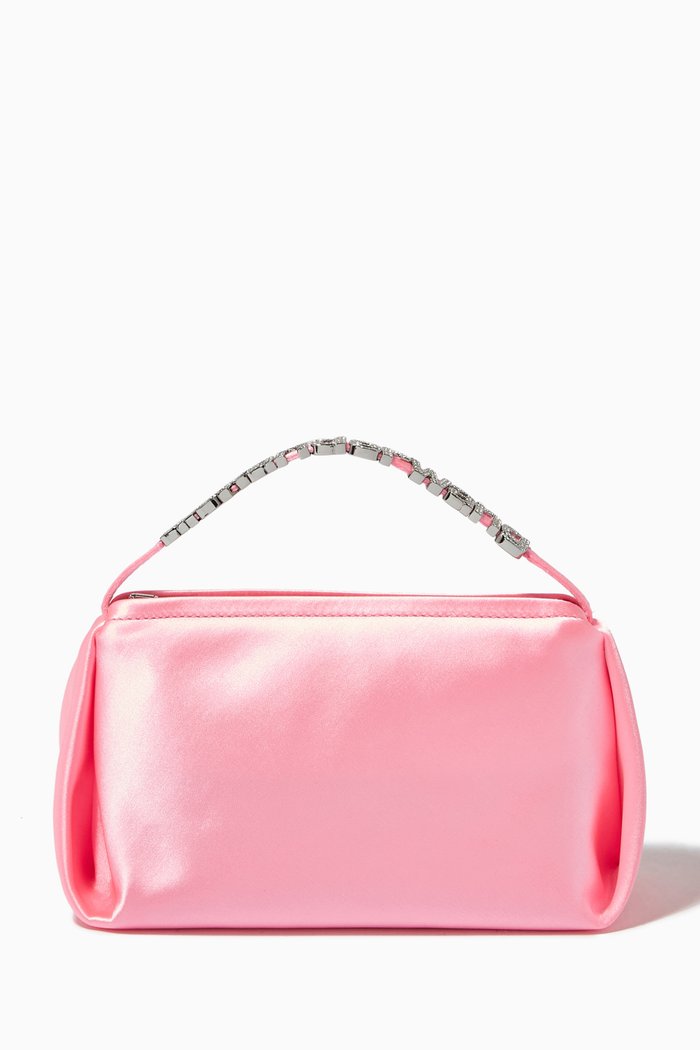 

Marquess Micro Bag in Satin, Pink