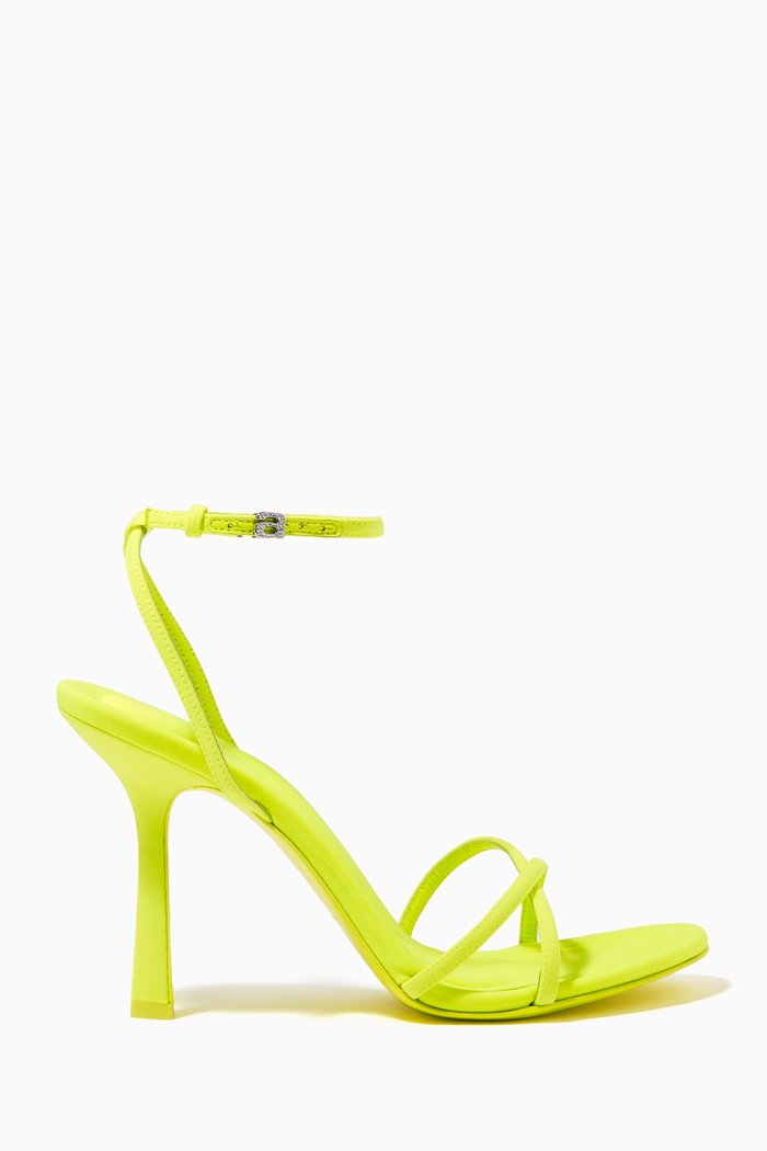 

Dahlia Sandals in Leather, Yellow