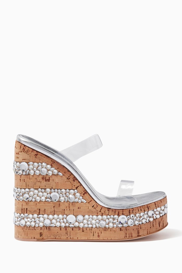 

Crystal 140 Wedges in PVC, White