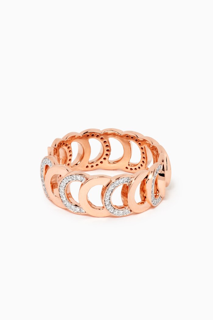 

Revolve Diamond Ring in 18kt Rose Gold