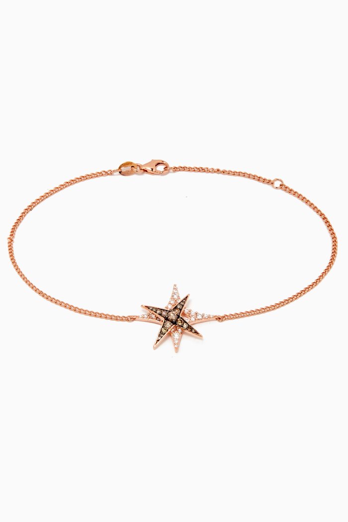 

Star Diamond Bracelet in 18kt Rose Gold