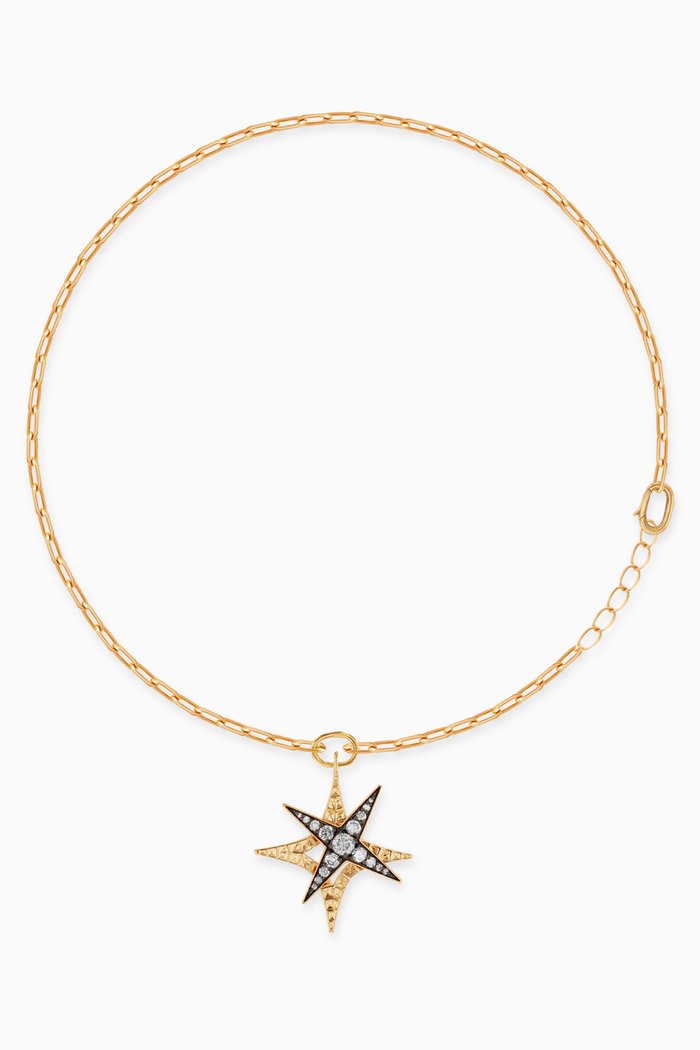 

Star Diamond Bracelet in 18kt Yellow Gold