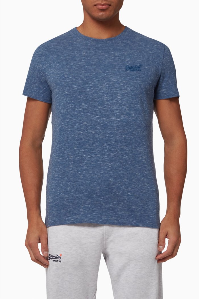 

Vintage Logo T-shirt in Cotton Jersey, Blue