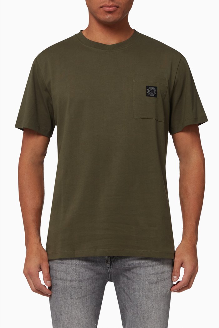 

Expedition Pocket T-shirt in Cotton Jersey, Green