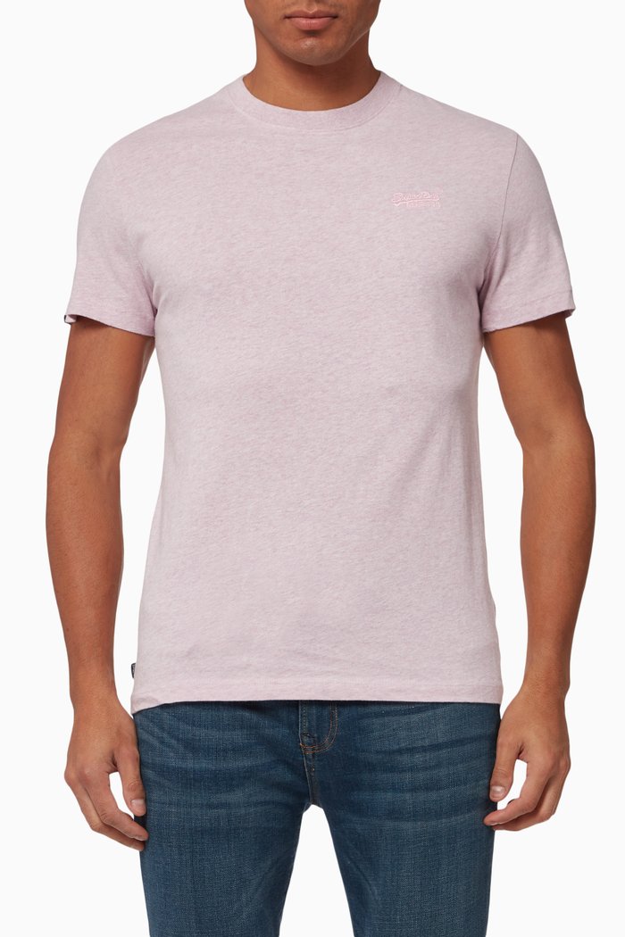 

Vintage Logo T-shirt in Cotton Jersey, Pink