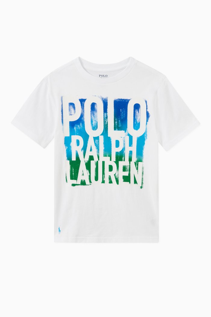 

Logo T-shirt in Cotton, White