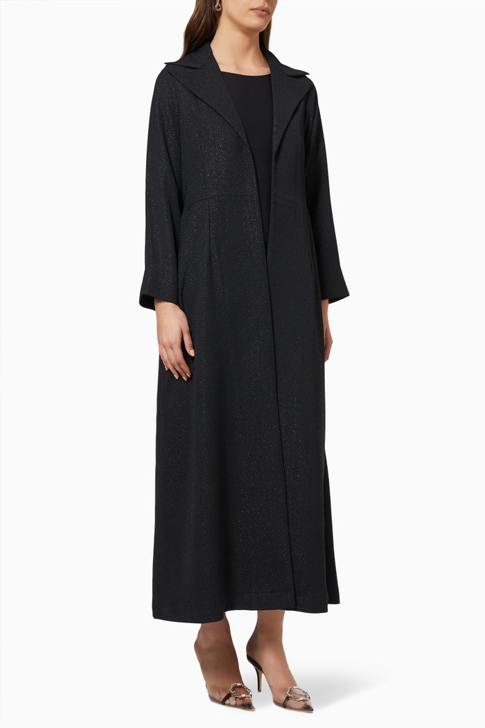 

Suit Abaya Set, Black