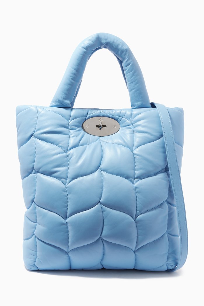 

Big Softie Crossbody Bag in Leather, Blue