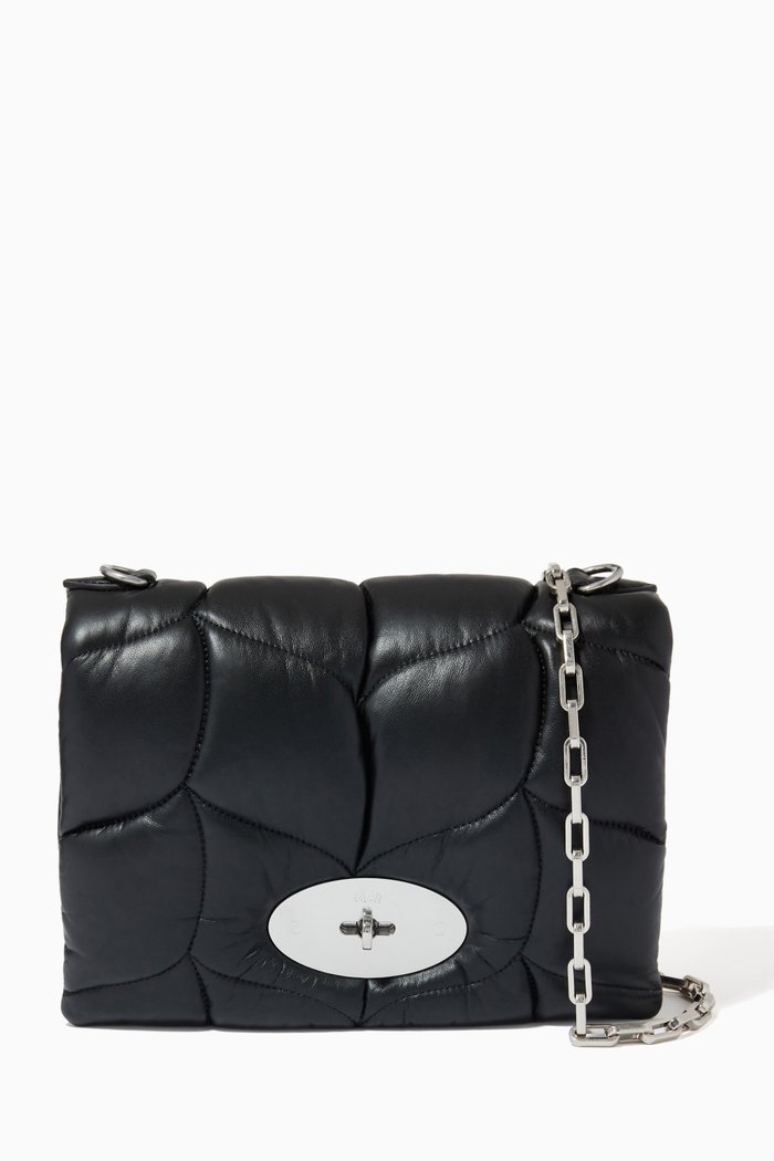 

Little Softie Crossbody Bag in Leather, Black