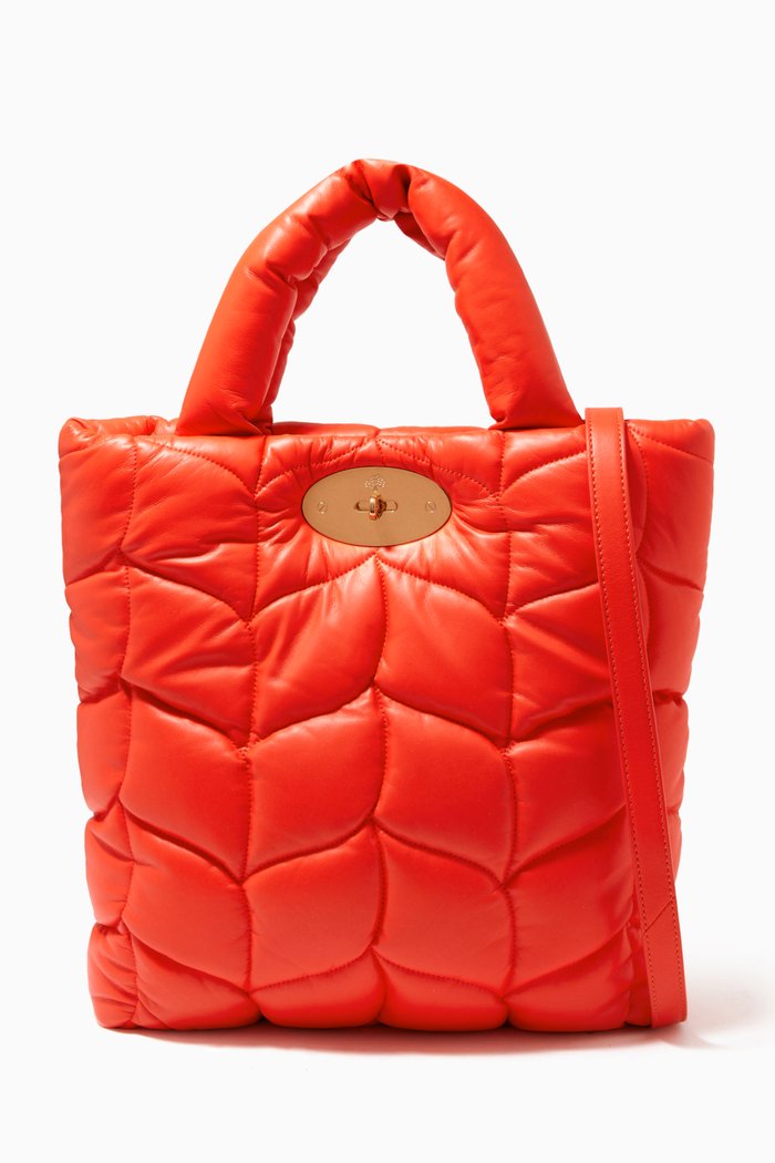 

Big Softie Crossbody Bag in Leather, Orange
