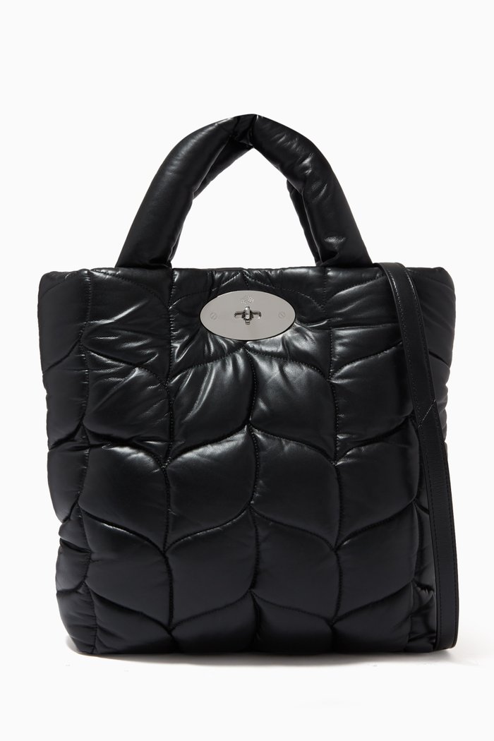 Big Softie Crossbody Bag in Leather, Black