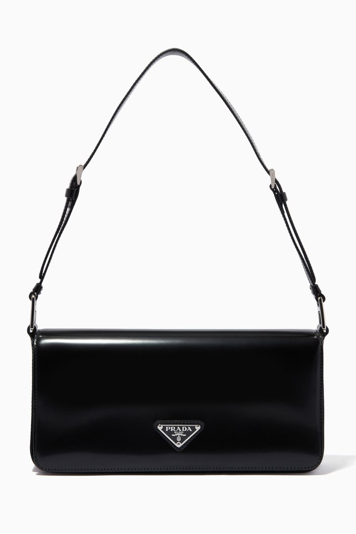 

Femme Bag in Brushed Leather, Black