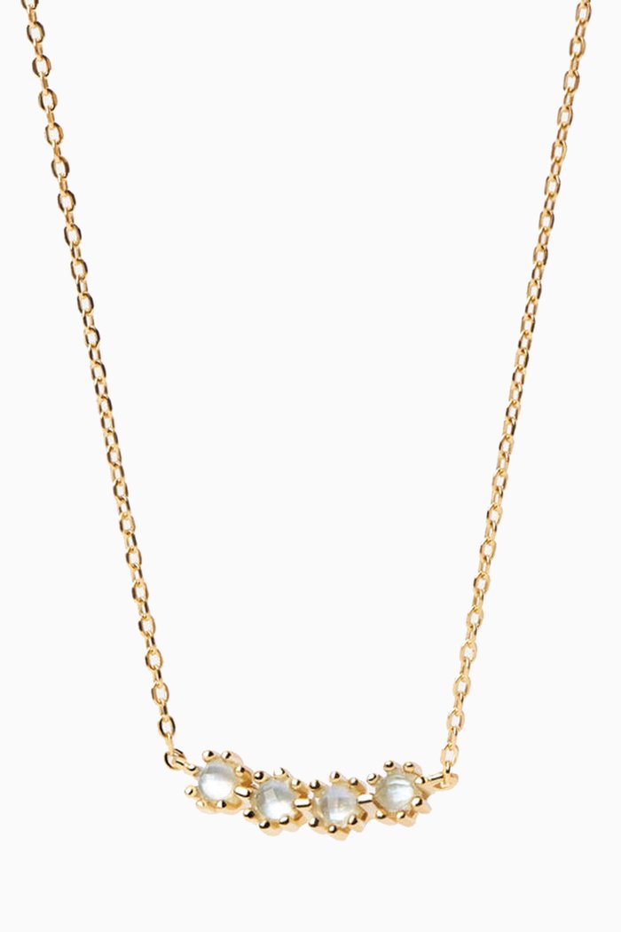 

Blue Tide Necklace in 18kt Gold-plated Sterling Silver