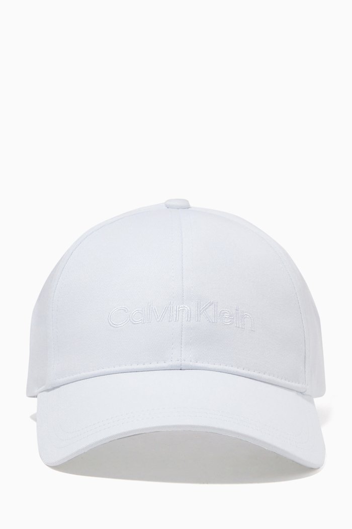 

Logo Cap in Organic Cotton Twill, White
