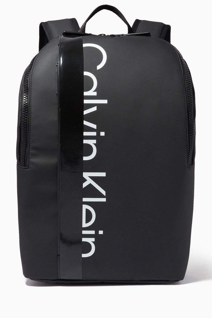 

Round Backpack, Black