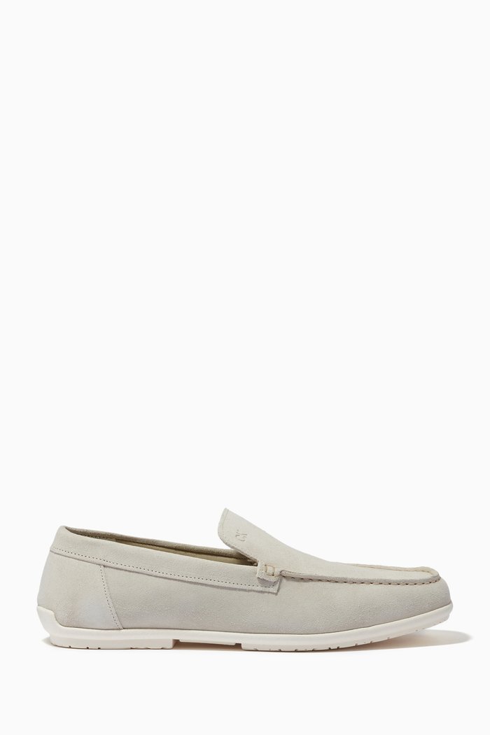 

Driver Shoes in Suede, Neutral