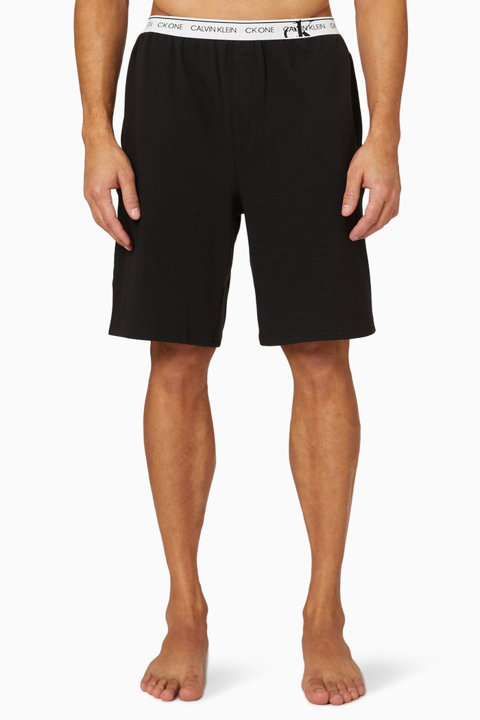 

Shorts in Cotton Blend, Black