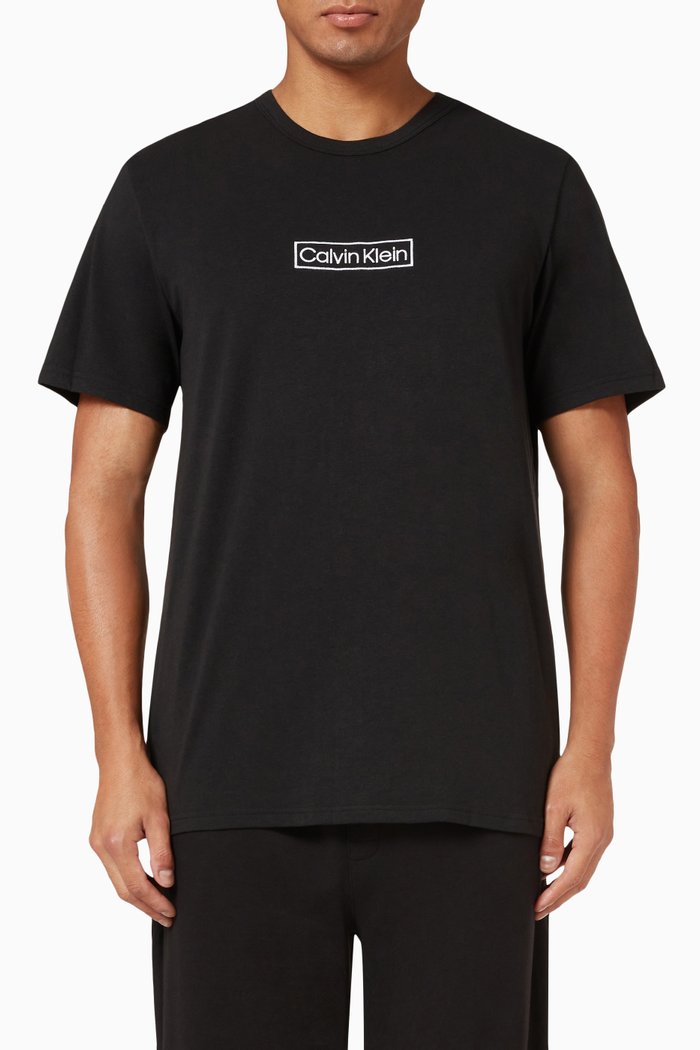 

Logo T-shirt in Jersey, Black