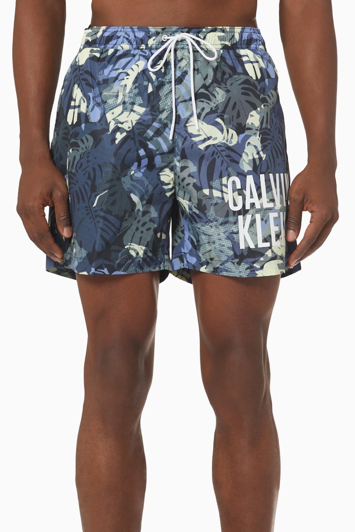 

Medium Drawstring Swim Shorts, Multicolour