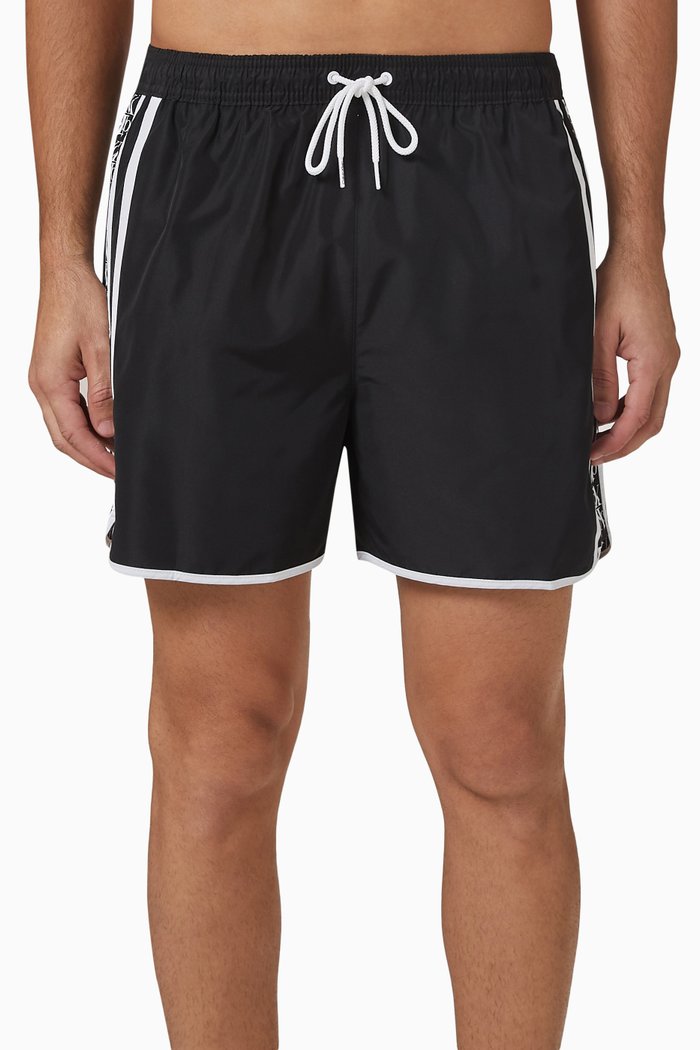 

Medium Runner Swim Shorts, Black