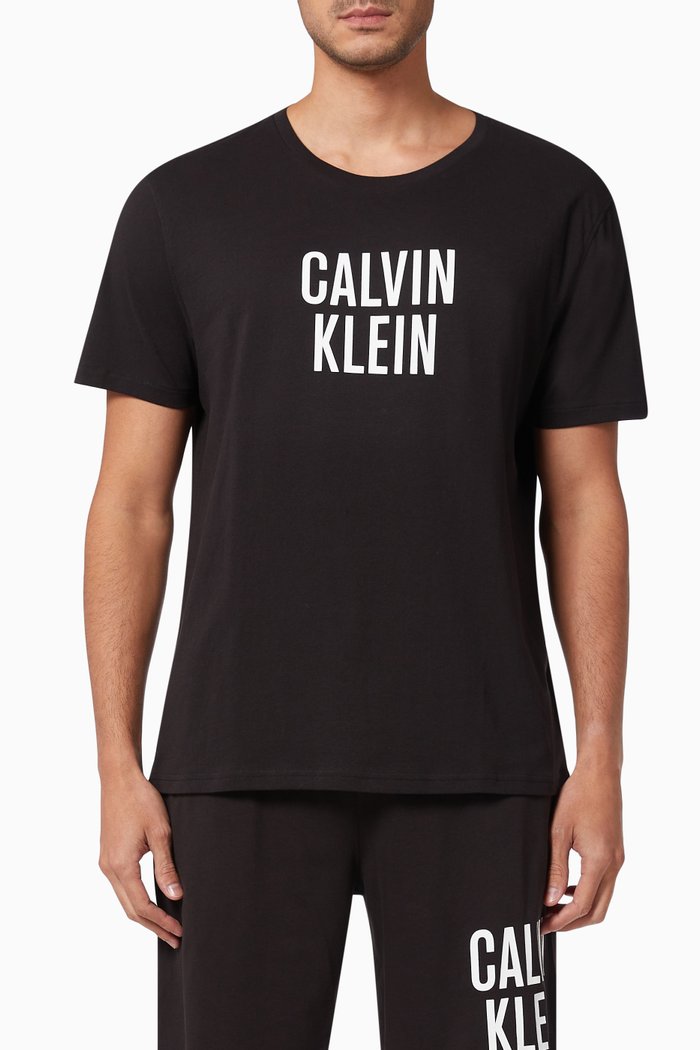 

Logo T-shirt in Organic Cotton, Black