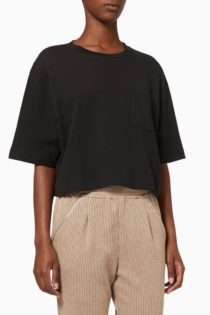 Bexley T-shirt in Jersey, Black