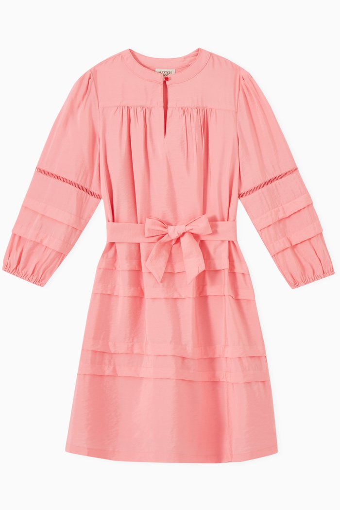 

Frill Detail Maxi Dress in Viscose, Yellow