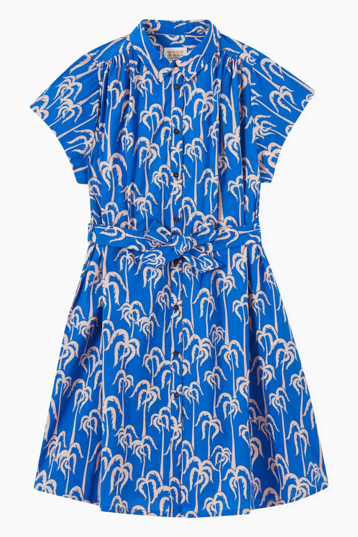

Kaftan Print Maxi Dress in Lyocell, Multicolour
