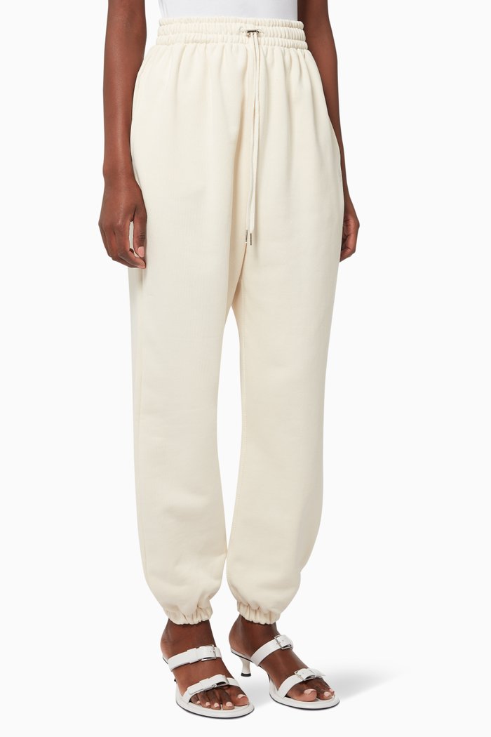 

Vanessa Sweatpants in Cotton Jersey, White
