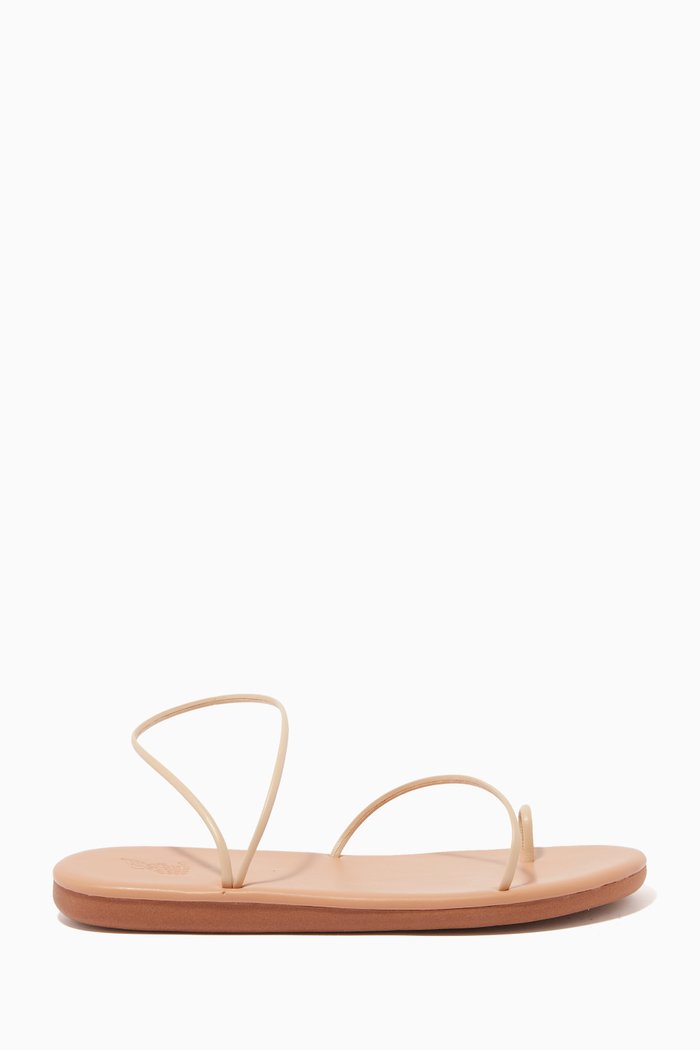 

Kansiz Sandals in Faux Leather, Brown