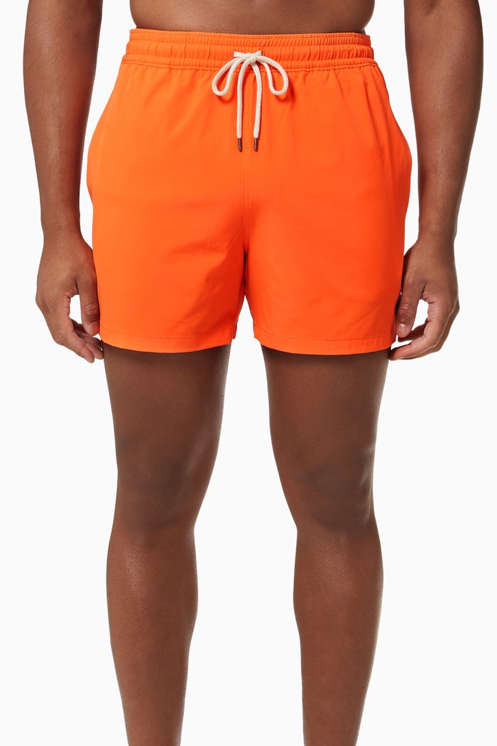 

Shorts in Recycled Nylon, Orange