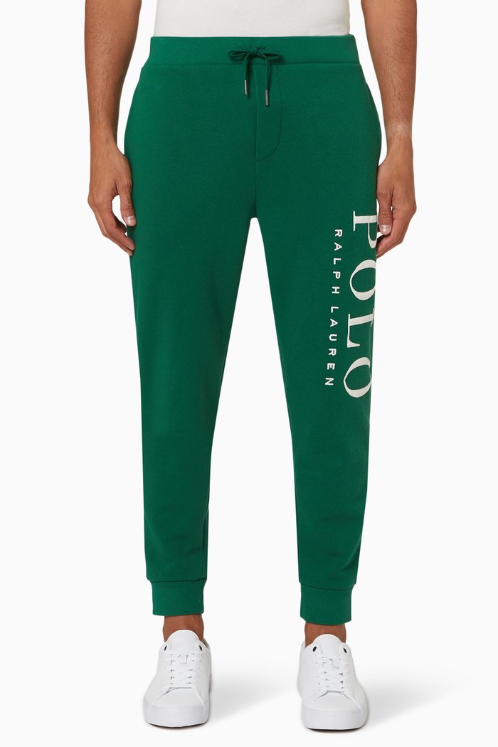 

Sweatpants in Fleece, Green
