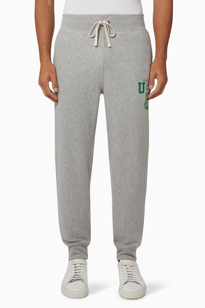 

Varsity Logo Sweatpants in Jersey, Grey