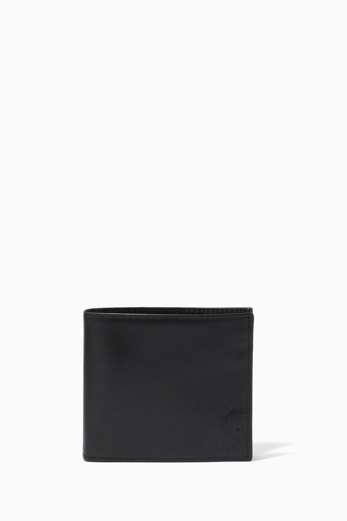 

Wallet in Leather, Black
