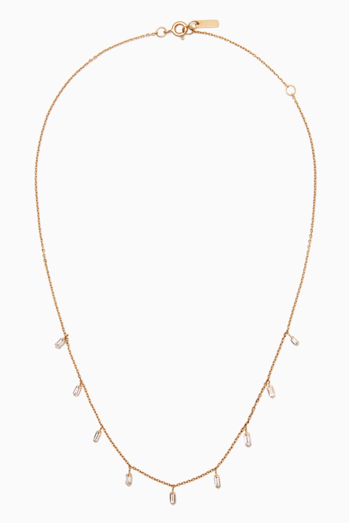 

Diamond Charm Necklace in 18kt Yellow Gold