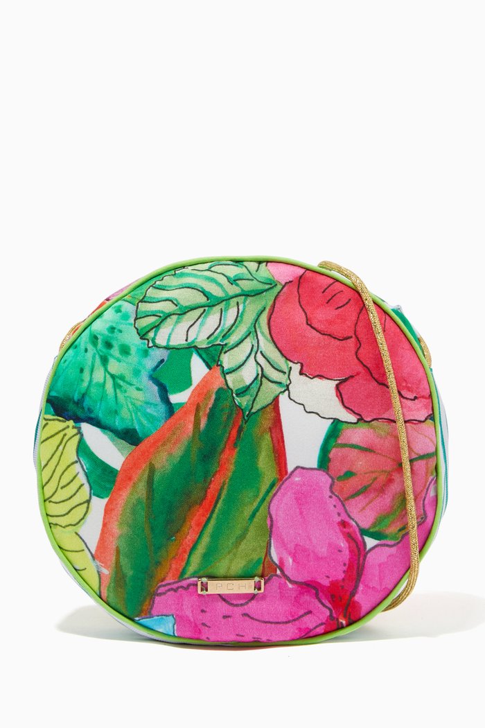 

Cher Round Floral Bag, Multicolour