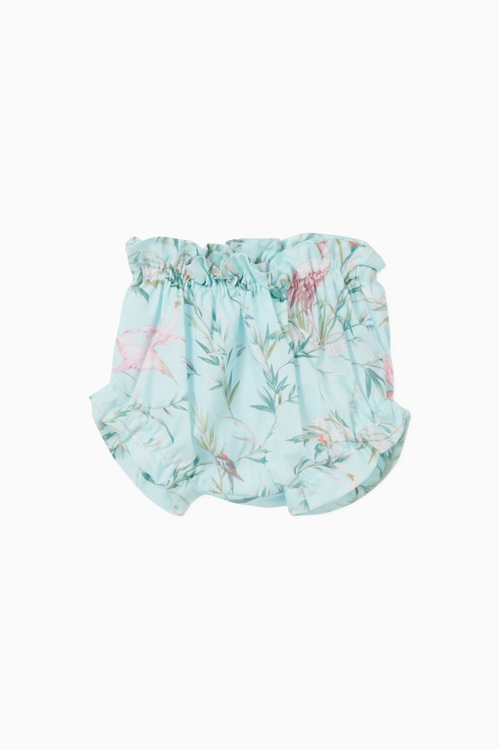 

Varo Floral Bloomers, Green