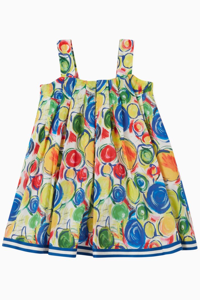 

Isla Dress in Cotton, Multicolour