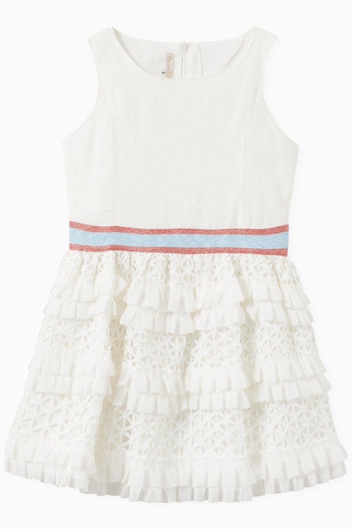

Olga Dress in Viscose, White