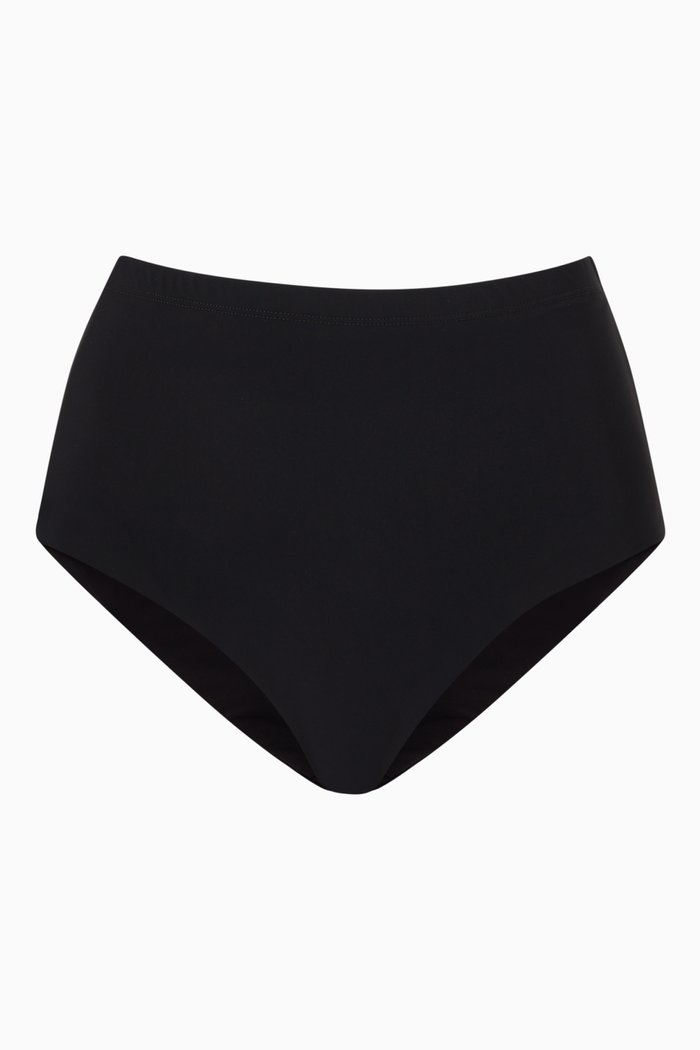 

The Sculpting High Waist Bikini Bottoms in LYCRA®, Black
