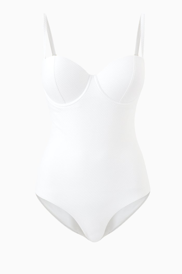 

The 9.2.9 One Piece Swimsuit in Nylon, Neutral