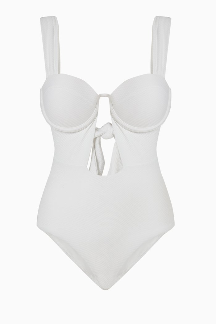 

The Bustier Bodysuit in Nylon, Neutral