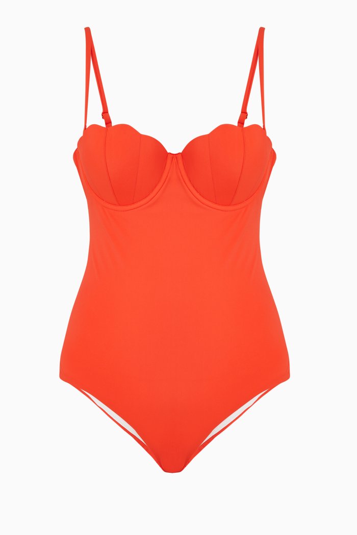 

Contour Swimsuit in LYCRA®, Orange