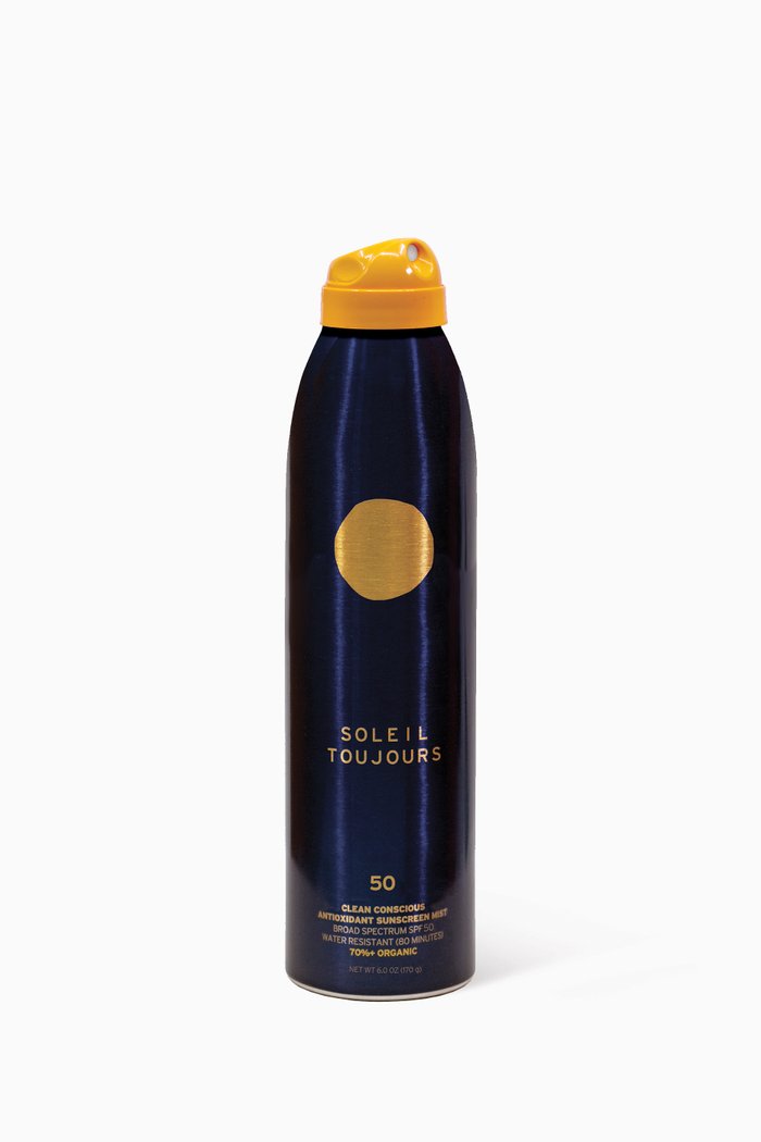 

Clean Conscious Antioxidant Sunscreen Mist SPF 50, 170g, Multicolour