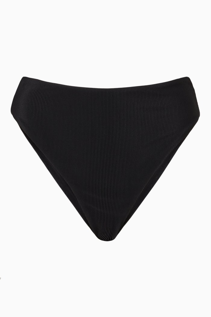 

Good Waist Bikini Bottoms in Nylon, Black