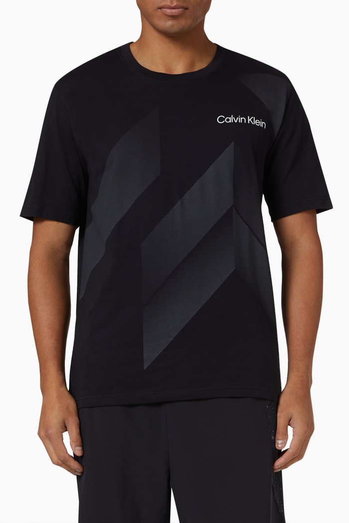 

Logo T-shirt in Cotton, Black
