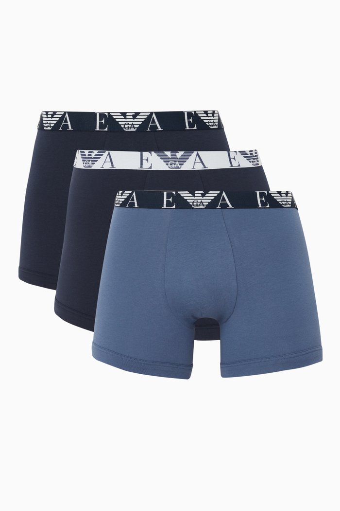 

Logo Waist Trunks, Set of 3, Multicolour