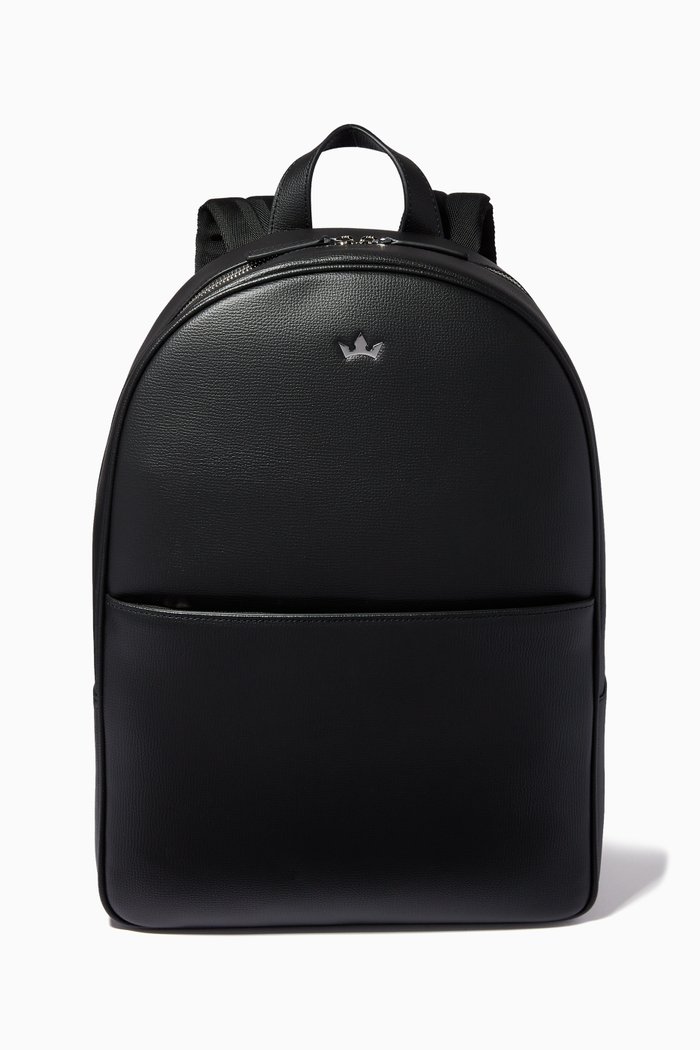 

Award Backpack in Italian Leather, Black