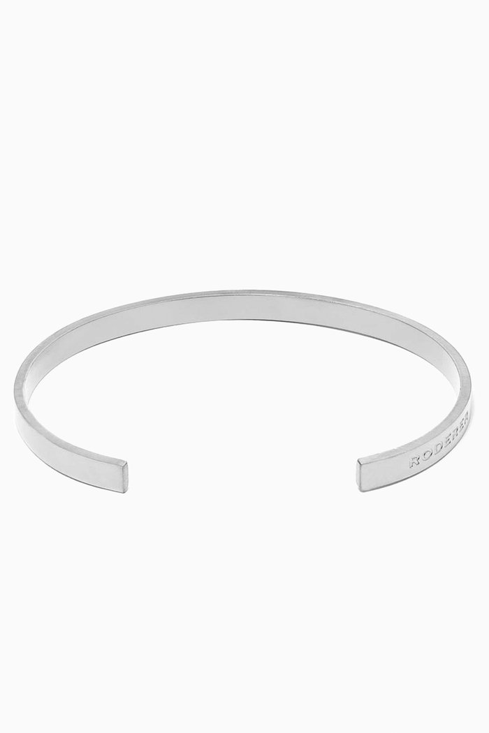 

Lorenzo Cuff Bracelet in Stainless Steel, Silver