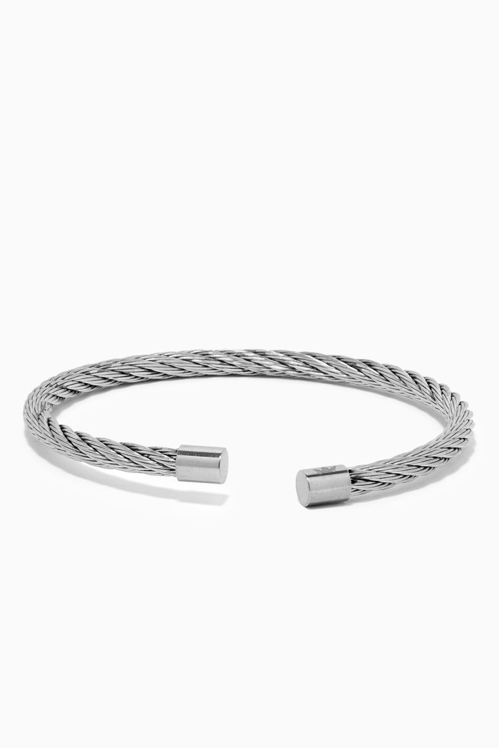

Aurelio Bracelet in Stainless Steel, Silver